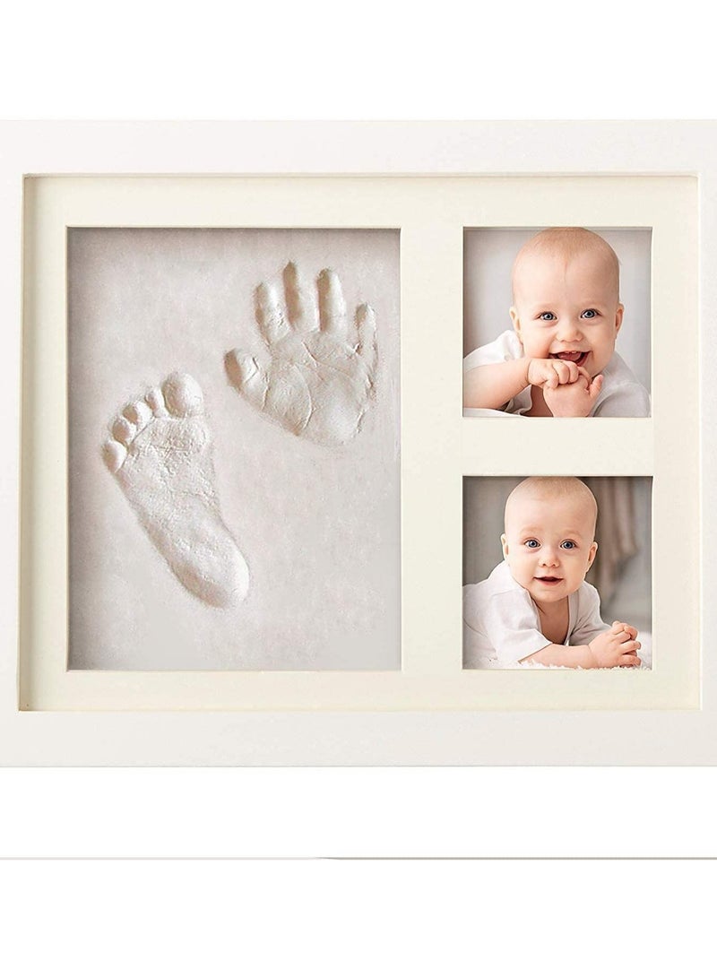 Baby Handprint and Footprint Makers Kit Keepsake For Newborn Boys  Girls, Baby Girl Gifts  Baby Boy Gifts, New Mom Baby Shower Gifts, Baby Milestone Picture Frames Baby Registry - Image 1