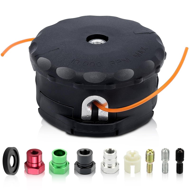 Hipa Speed Feed 400 Trimmer Head for Echo SRM225 GT225 PAS225 SRM210 SRM2100 SRM230 SRM250 PAS210 PAS230 PAS260 String Trimmer Replace 99944200907 Universal Trimmer Head - Image 1