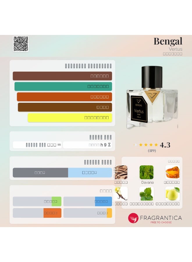 فيتروس عطر بنغال او دو برفيوم 100مل - Image 2