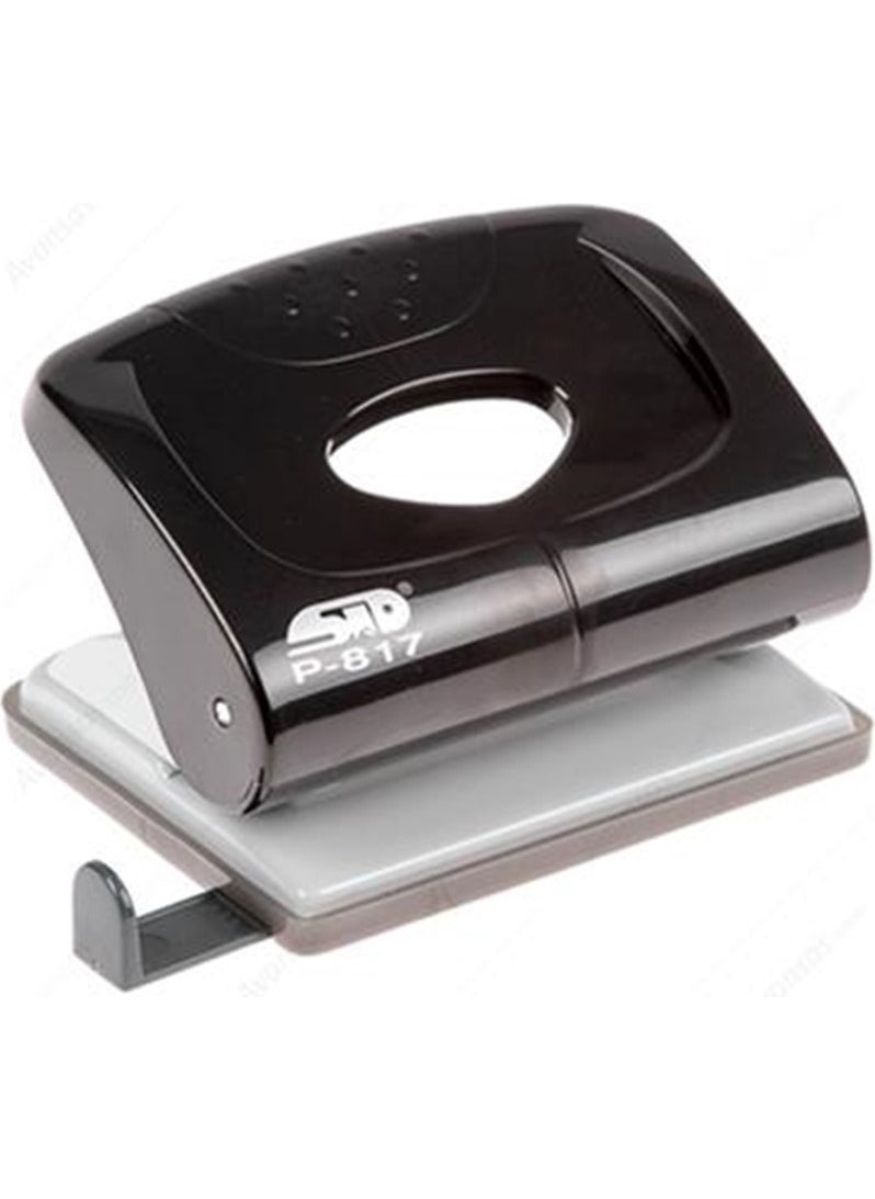 STD P-817 Hole Punch Medium Size Black 