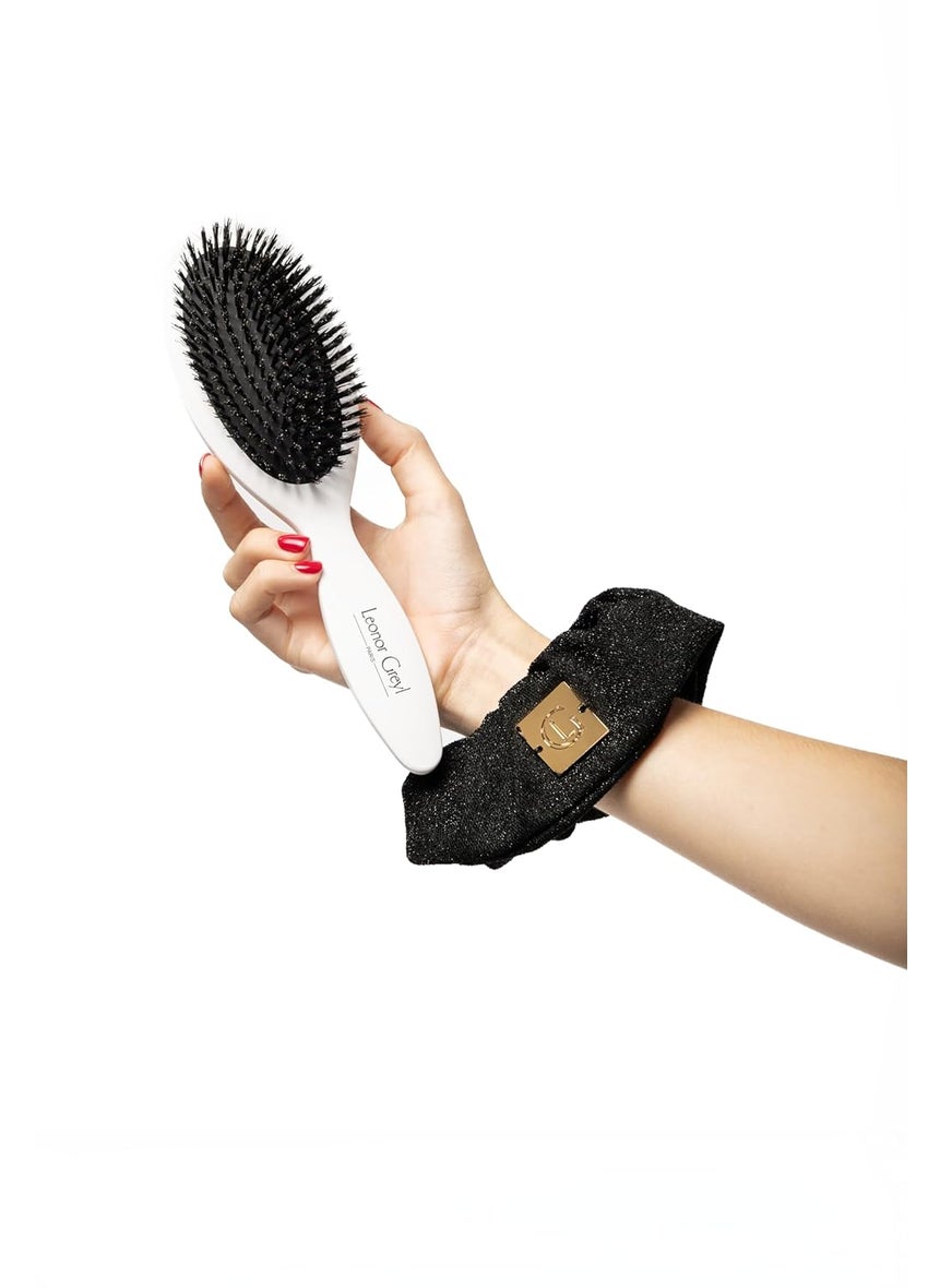 Leonor Greyl Natural Boar Bristle Brush by Leonor Greyl - Detangling Brush, 100% Wild Boar - All-Purpose Brush with Boar Bristles for Men & Women 