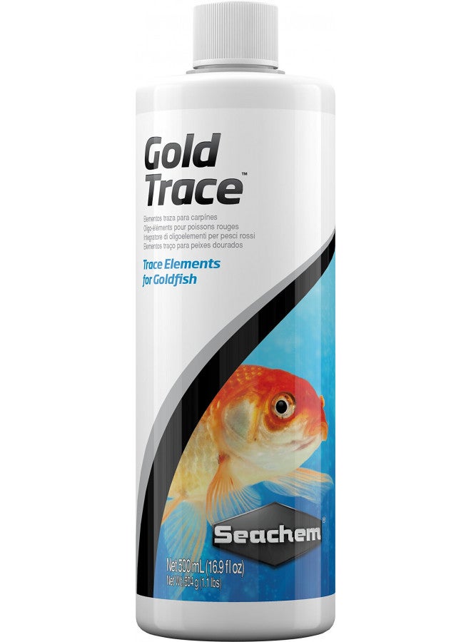 Seachem Gold Trace, 500 mL / 16.9 fl. oz - Image 1