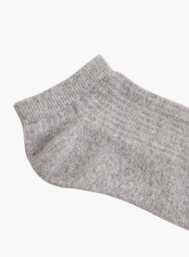 Flora Bella By Shoexpress Pack of 5 Ankle Length Cotton Socks - Image 5