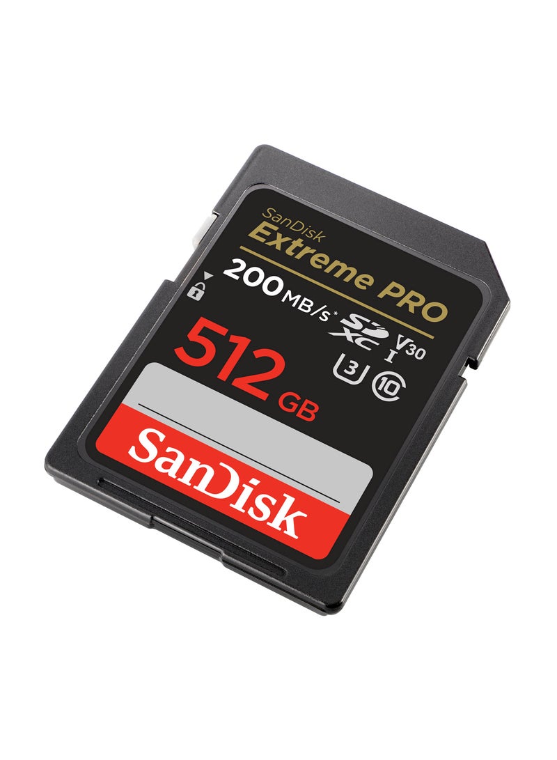 SanDisk 512GB Extreme PRO UHS-I SDXC Memory Card - Image 3