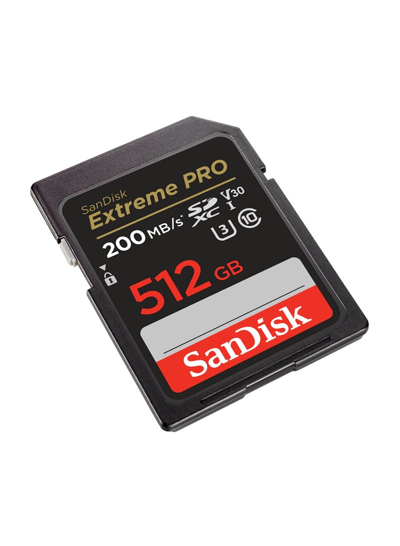 SanDisk 512GB Extreme PRO UHS-I SDXC Memory Card - Image 2