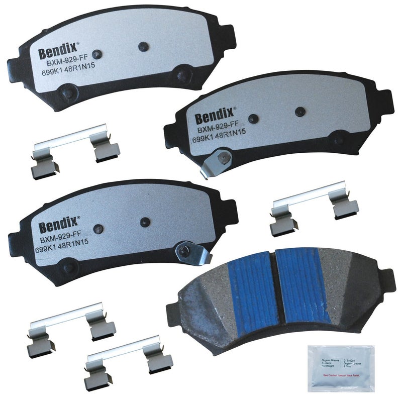 Bendix Fleet Metlok MKD699K1FM Semi-Metallic Front Brake Pads for Buick LeSabre 2005-2000 - Image 4