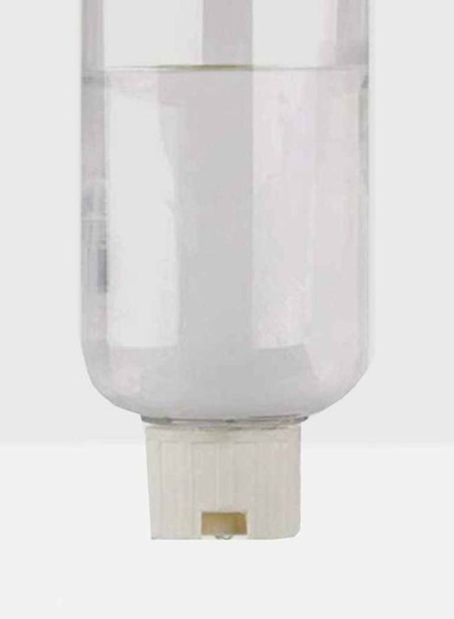 Plastic Auto Feeding Double Water Bowl For Dog And Cat Blue/Silver/Clear - Image 4