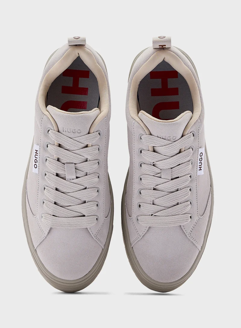 HUGO Lyssa Plain Low Top Sneakers