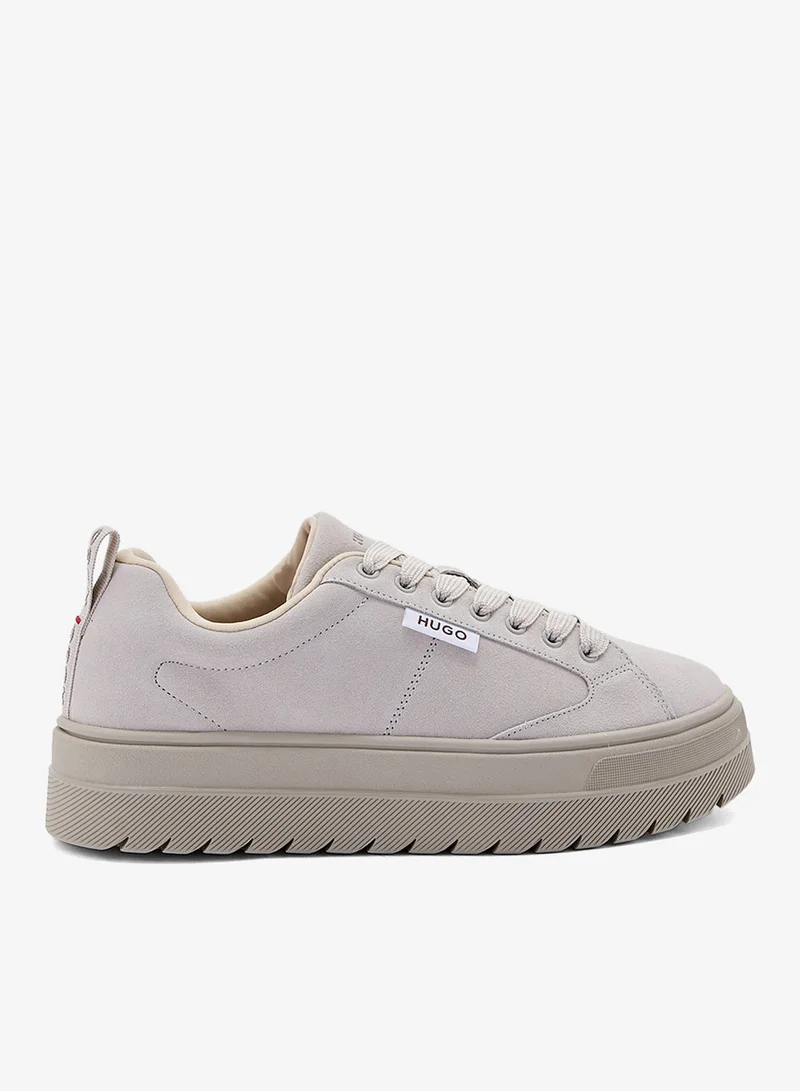 HUGO Lyssa Plain Low Top Sneakers