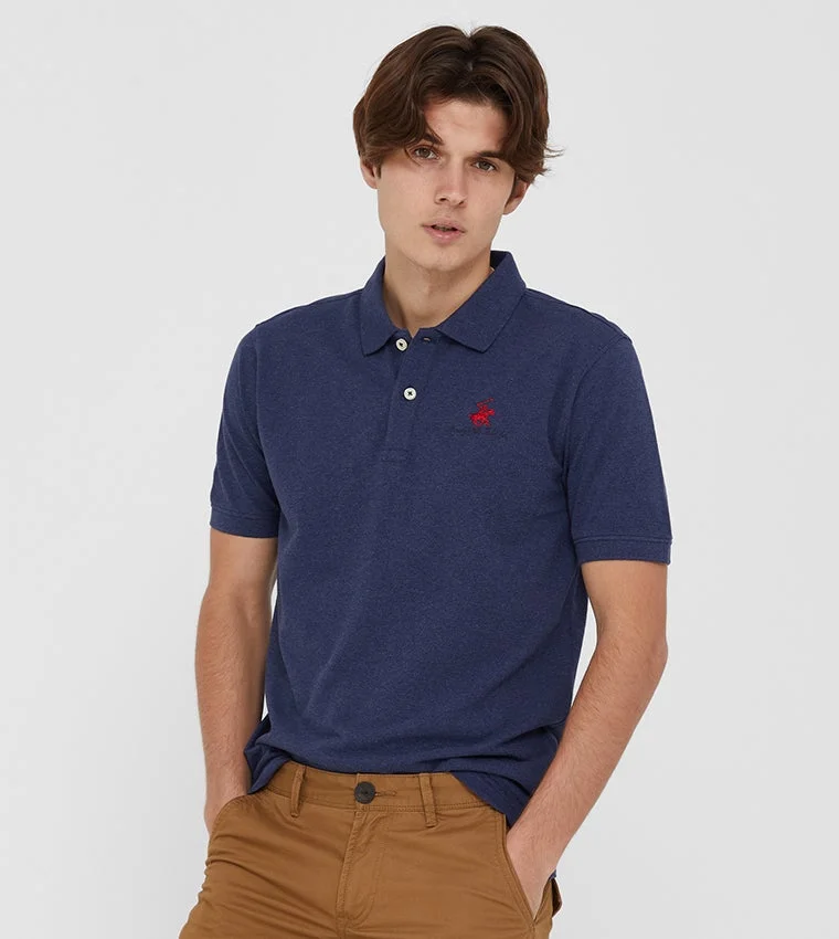 BEVERLY HILLS POLO CLUB Core Stretch Pique Polo