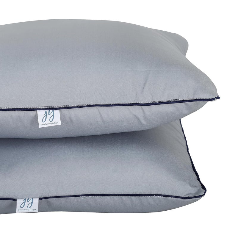 JY Cushions in Microfiber Filler for Sofa and beds in Colour Set of 5pc 16 X 16 Grey - Image 3