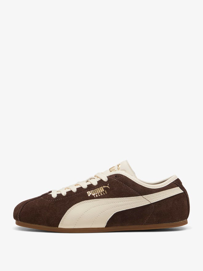 PUMA Tackle Chocolate-Alpine Snow-Gum Shoes - Image 1
