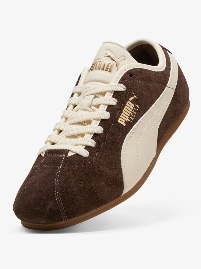 PUMA Tackle Chocolate-Alpine Snow-Gum Shoes - Image 3