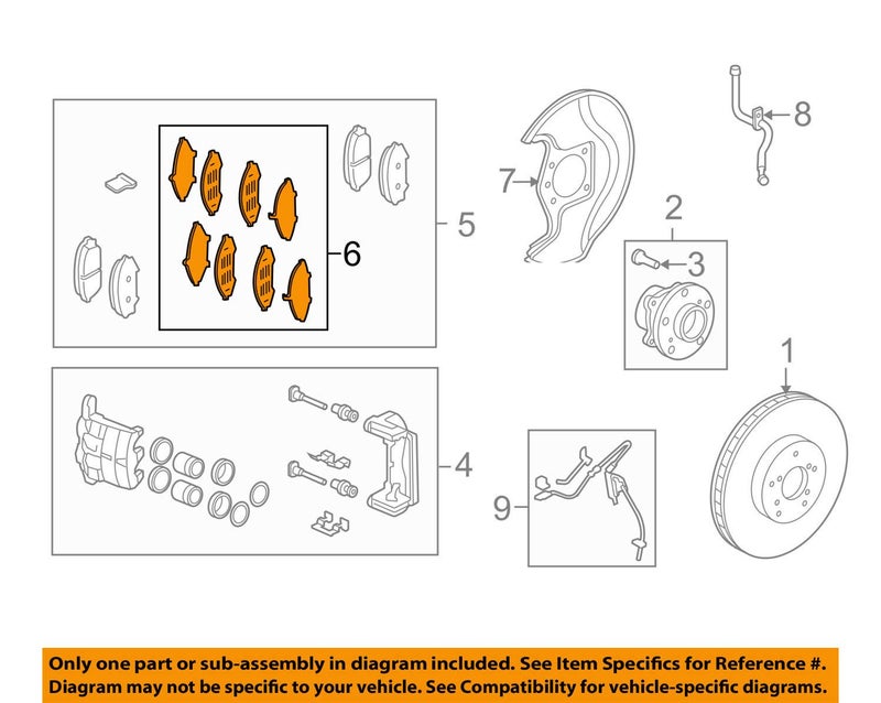 Honda Genuine Honda 06455STXA00 Front Shim Set - Image 2