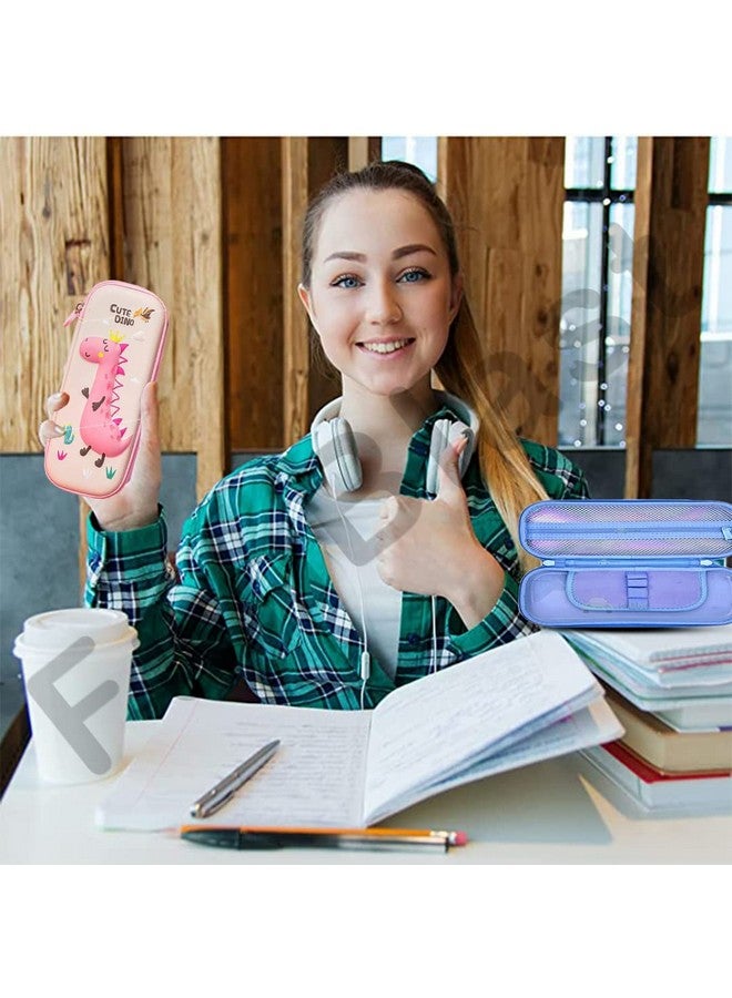 FunBlast Pencil Case for Girls, Pencil Pouch for Girls, Kids Pencil Pouch for Girls Stylish, Pencil Box for Girls, Pencil case Organizer, Return Gifts for Kids (Pink) - Image 5