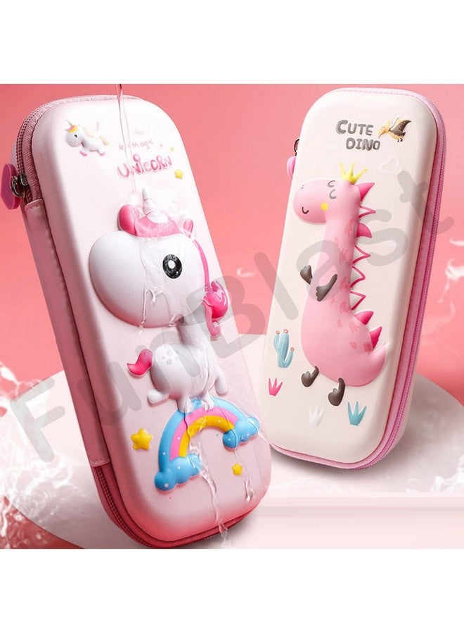 FunBlast Pencil Case for Girls, Pencil Pouch for Girls, Kids Pencil Pouch for Girls Stylish, Pencil Box for Girls, Pencil case Organizer, Return Gifts for Kids (Pink) - Image 4