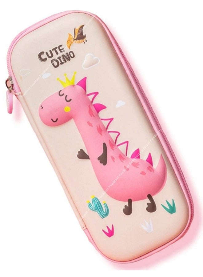 FunBlast Pencil Case for Girls, Pencil Pouch for Girls, Kids Pencil Pouch for Girls Stylish, Pencil Box for Girls, Pencil case Organizer, Return Gifts for Kids (Pink) - Image 1