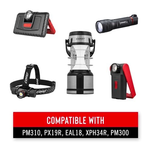 Coast ZX955 ZITHION-X Li-Ion Rechargeable Battery for The EAL18, PM300, PM310, and XPH34R LED Lights, (Black) - Image 2