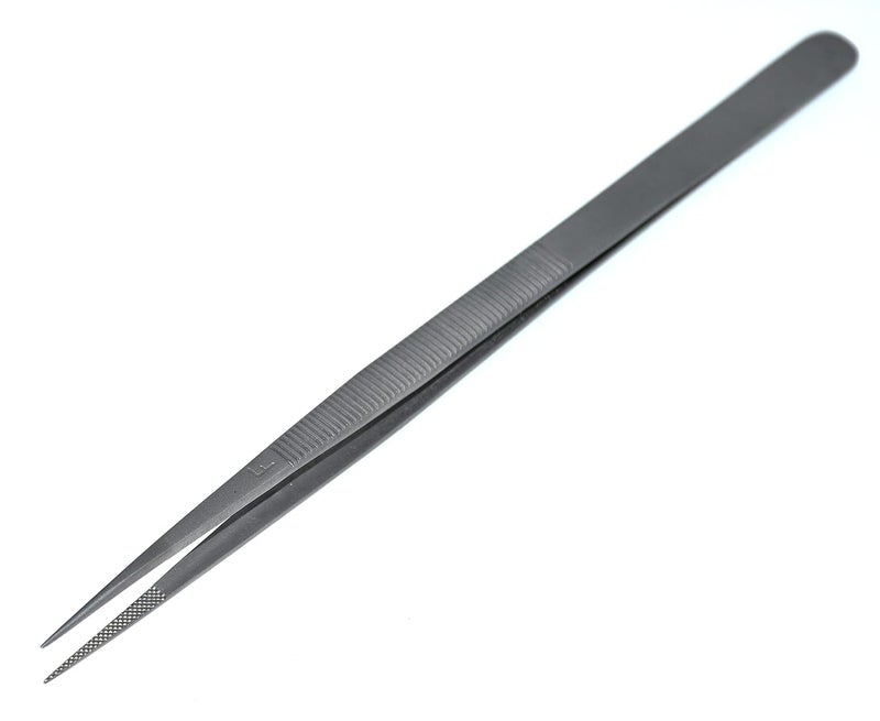 Moon Export Quality INOX Lining DiamondGemstone Tweezer with a Fine PointTip