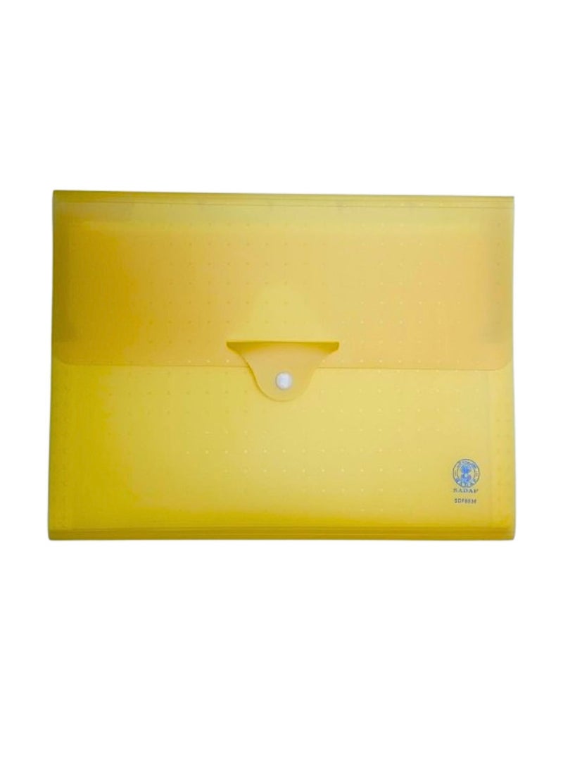 Sadaf Expanding File Accordion Folders Portable Document Holder A4 File Organizer - Image 1