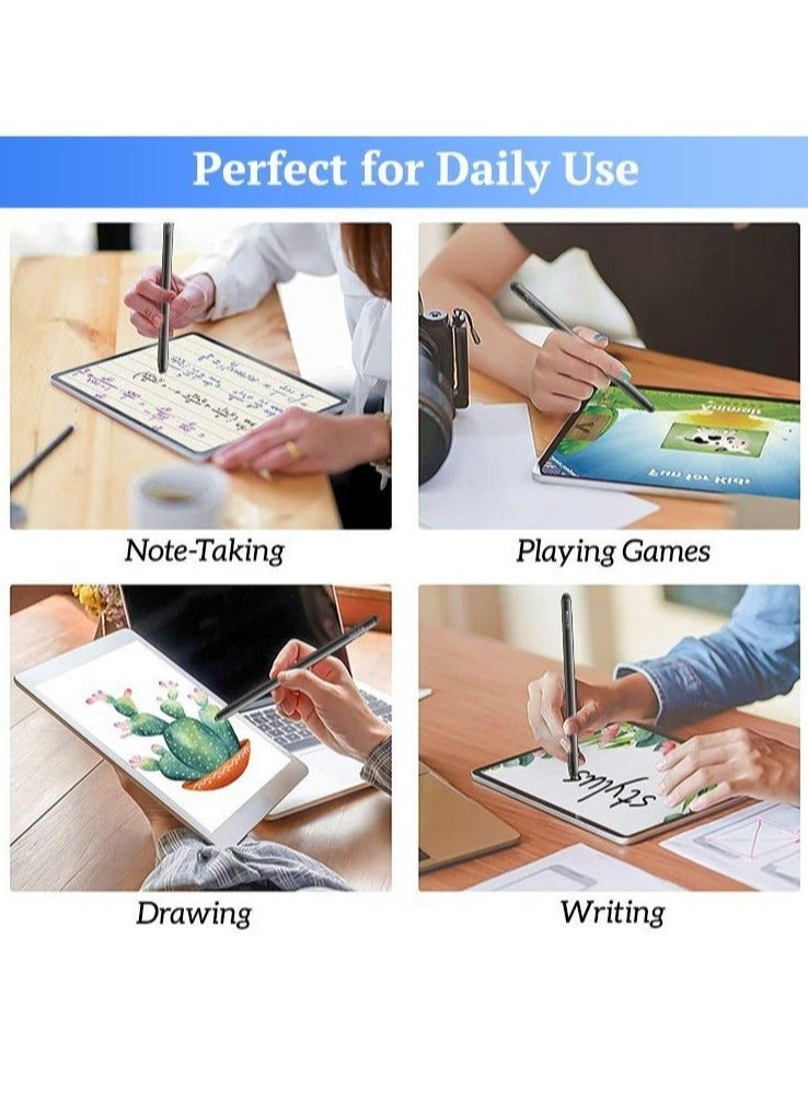 ST01 Capacitive Active Touch Screen Stylus Pen for Tablets and Smartphones – High Precision, Smooth Writing, High Sensitivity, Ergonomic Design – Ideal for Drawing, Writing, and Navigation
