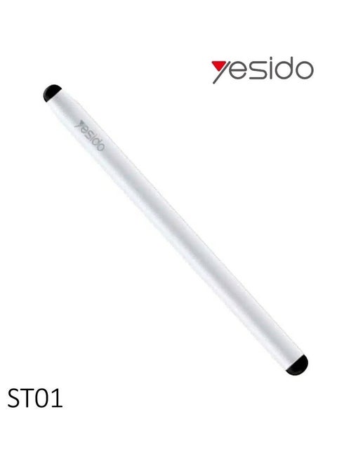 ST01 Capacitive Active Touch Screen Stylus Pen for Tablets and Smartphones – High Precision, Smooth Writing, High Sensitivity, Ergonomic Design – Ideal for Drawing, Writing, and Navigation