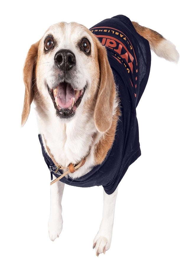 Wrangler T-Shirt for Dogs - Lightweight, Pull On Washable Dog Shirt - Rope EST Wrangler Logo Tee (Navy) XS Size - Image 3