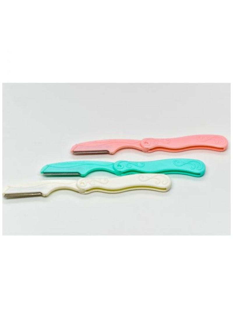 Generic Razor For Face Shaving - 3 Pcs Multicolour - Image 2