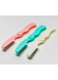 Generic Razor For Face Shaving - 3 Pcs Multicolour  - Image 1