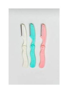 Generic Razor For Face Shaving - 3 Pcs Multicolour  - Image 4