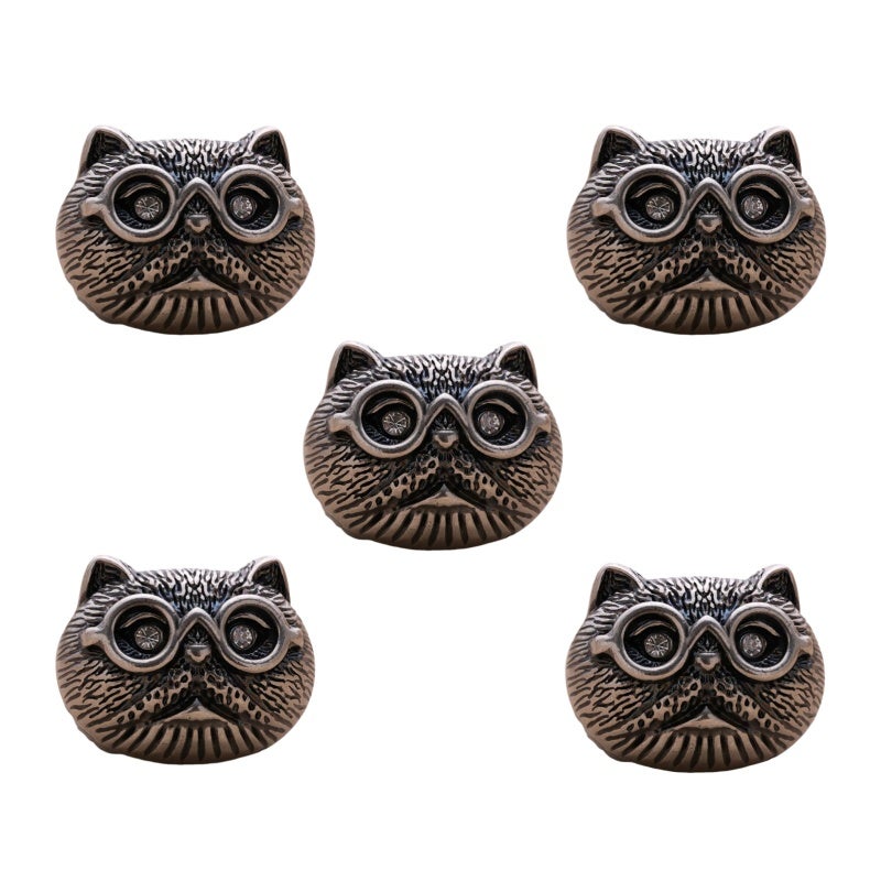 Metal Buttons 17.5mm & 22.5mm: Durable High-quality Metal - Vintage Elegant Design Garment Buttons for Hand-sewn Suits, Coats, Windbreakers - Image 1