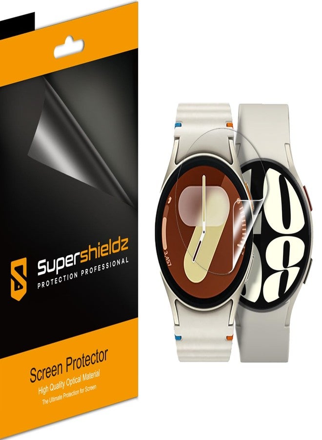 Supershieldz سوبر شيلدز (6 عبوات) مصممة لسامسونج جالكسي ووتش 7/6/5/4 (40 مم) وجالكسي ووتش FE (40 مم) واقي شاشة، درع شفاف عالي الدقة (PET) - Image 1