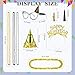 Capoda 384 Pcs New Years Eve Party Supplies 2026 Decorations Kit for 96 Guest with Happy New Year Cone Hat Tiara Headband Glasses Bead Noisemaker Horns Lei Necklace - Image 4