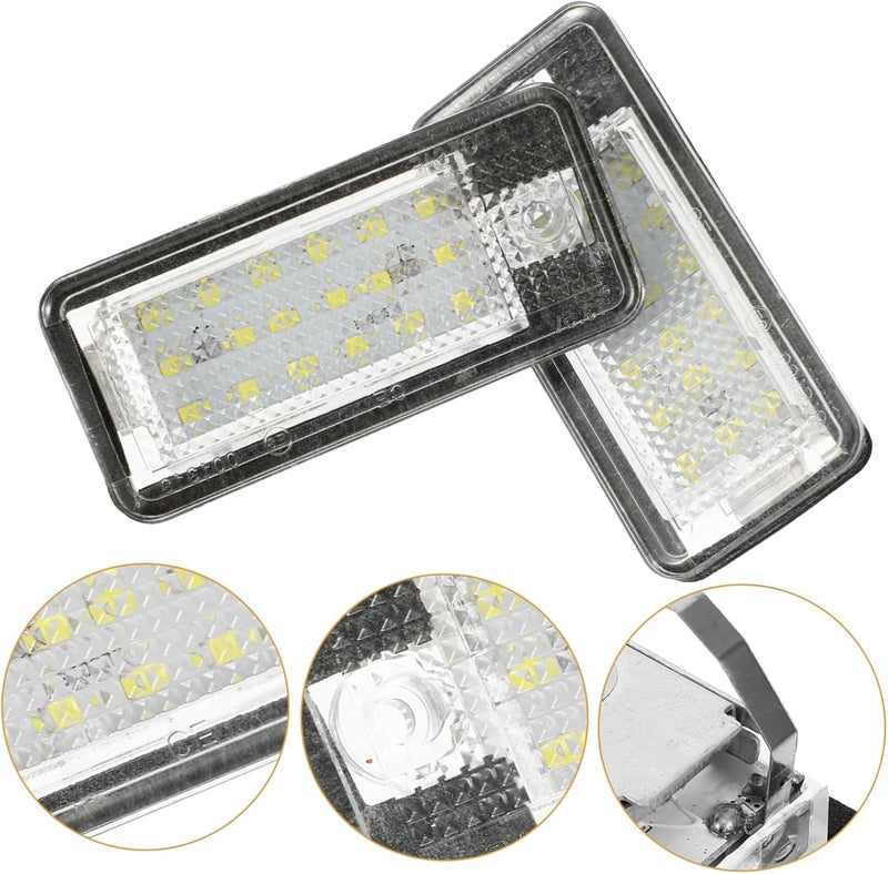 Ciieeo 2pcs Led License Plate Lights Automotive Easy Installation Vehicle Accessories for Visibility and Enhanced Identification - Image 5