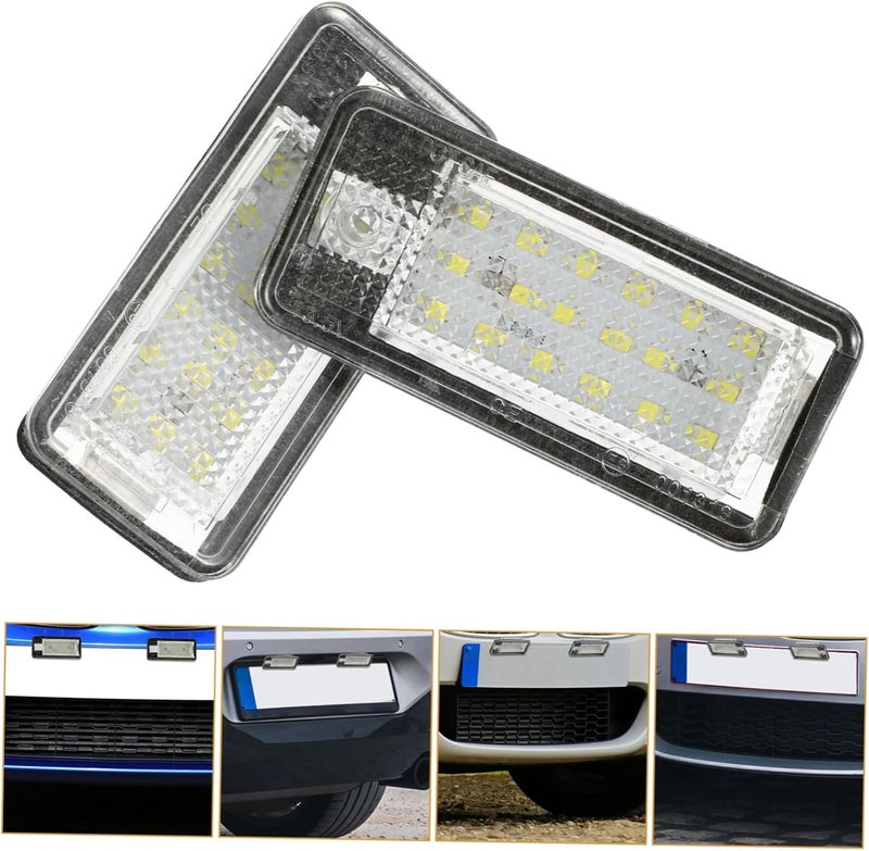 Ciieeo 2pcs Led License Plate Lights Automotive Easy Installation Vehicle Accessories for Visibility and Enhanced Identification - Image 3