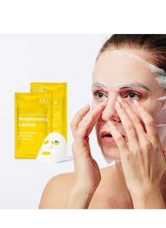 Glam Up GLAM UP Sheet Mask Brightening Lemon (10 sheets)  - Image 2