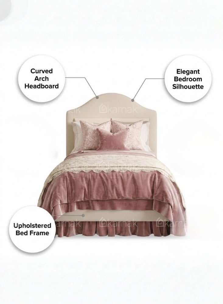 KARNAK Elmira Kids Bed Dark Beige - Image 5