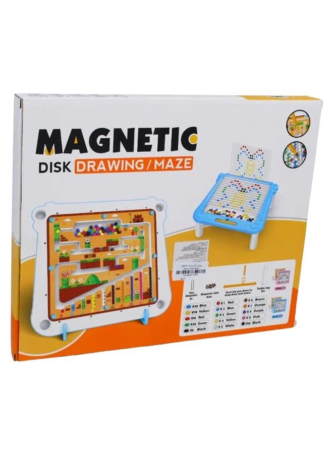 OKO 2-in-1 Magnetic Color & Number Maze – Montessori Learning Toy - Image 3