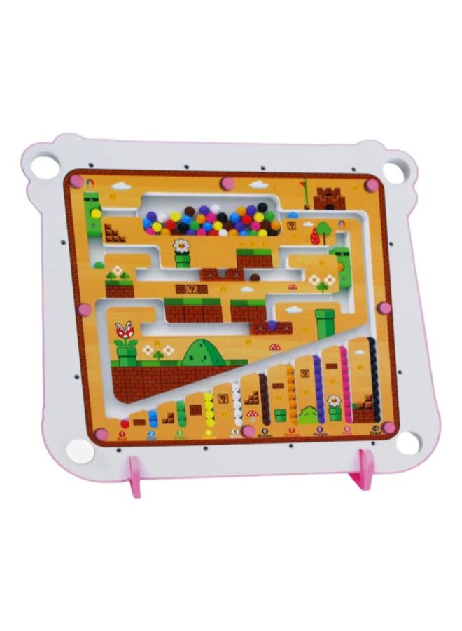 OKO 2-in-1 Magnetic Color & Number Maze – Montessori Learning Toy - Image 1