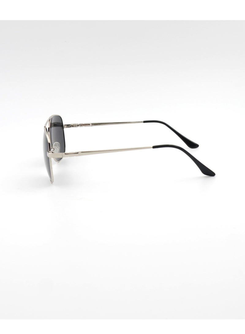 MADEYES نظارات شمسية للرجال حماية من الأشعة فوق البنفسجية EK24M001-2 - سوداء - Image 3