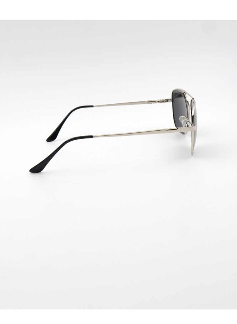 MADEYES نظارات شمسية للرجال حماية من الأشعة فوق البنفسجية EK24M001-2 - سوداء - Image 4