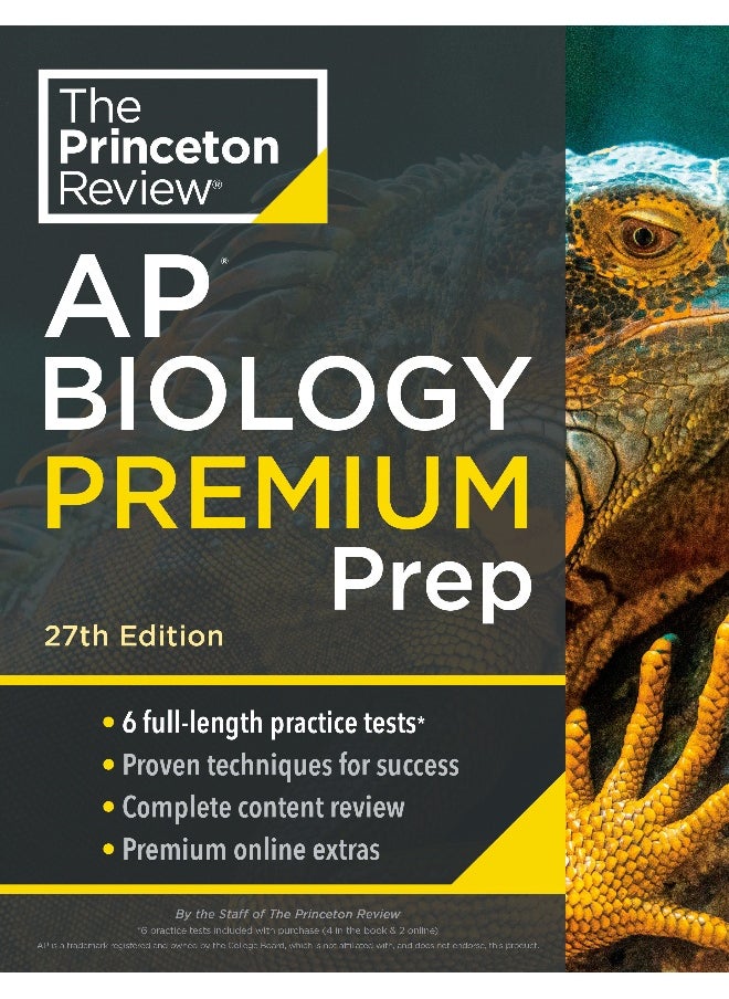Princeton Review AP Biology Premium Prep, 27th Edition 