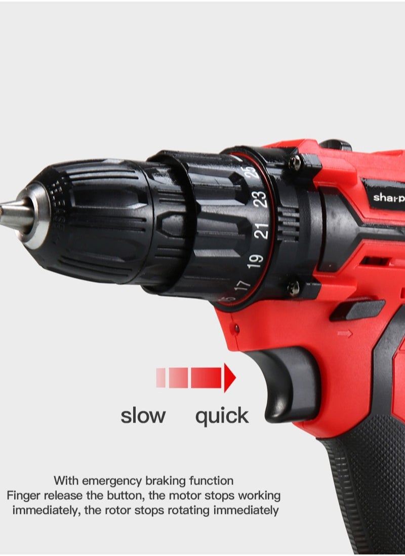 Sharpdo Cordless Hammer Drill Driver Two-Speed Upgrade 12V  - Image 5