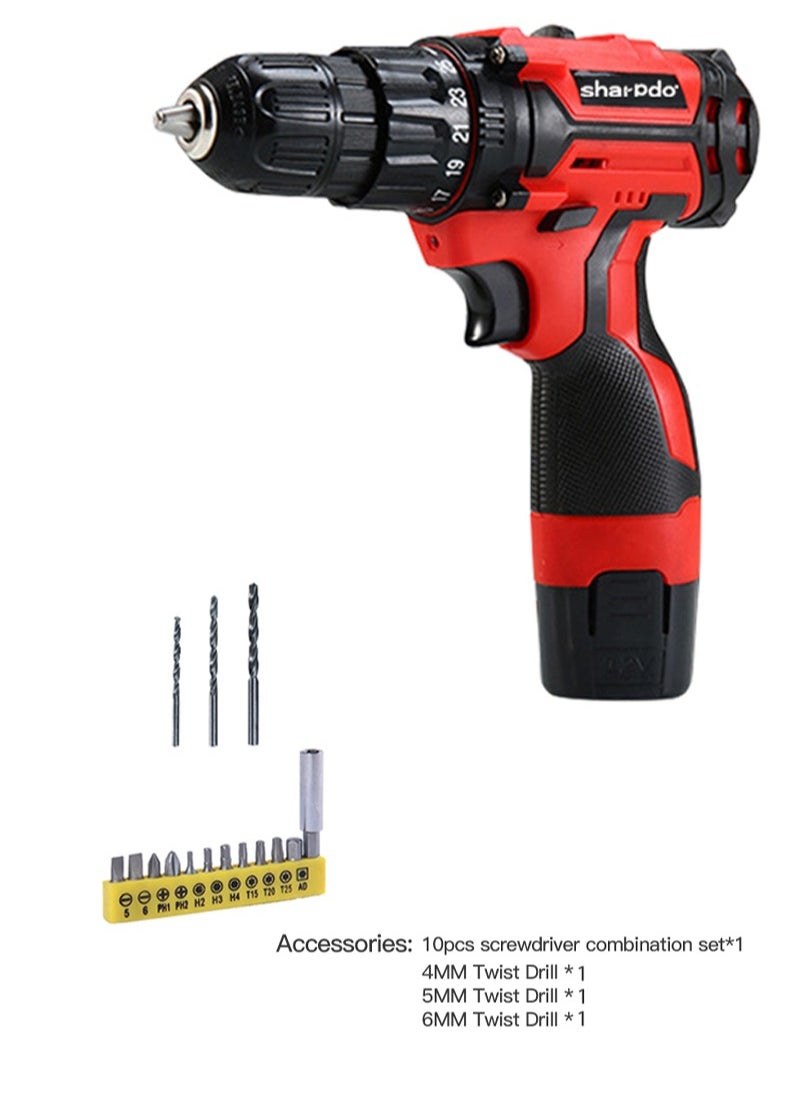 Sharpdo Cordless Hammer Drill Driver Two-Speed Upgrade 12V  - Image 2