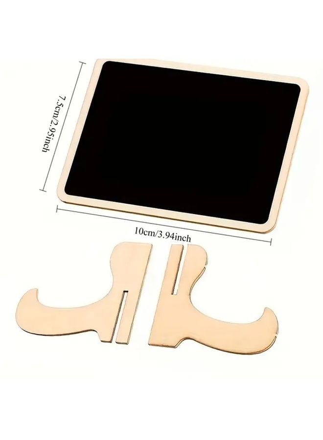 10Pcs Rectangular Blackboard Set Desktop Decoration for Party Centerpiece Gifts - Image 5