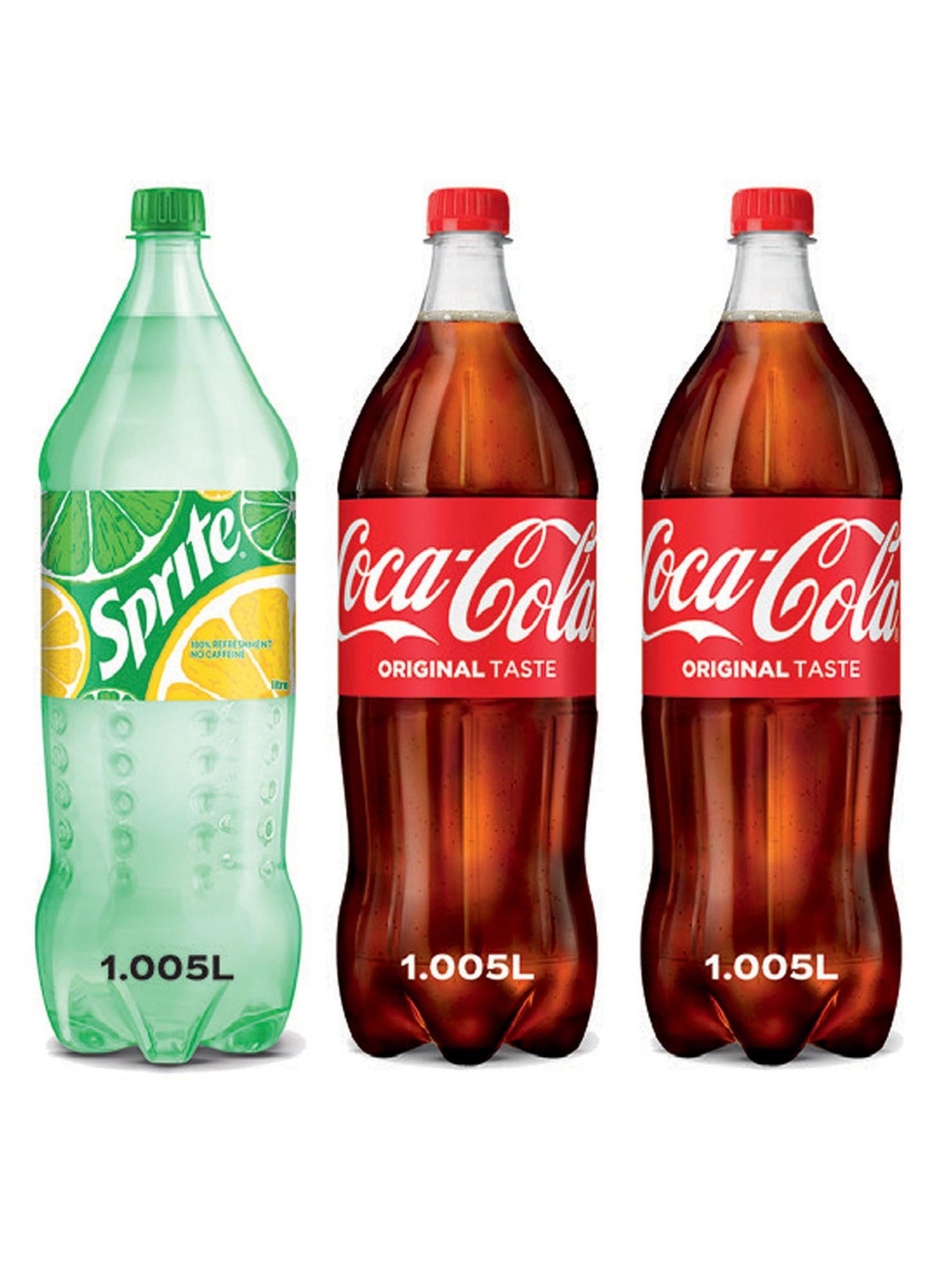 Coca-Cola Assorted Soft Drinks ( Sprite + Original coke + Original coke ...