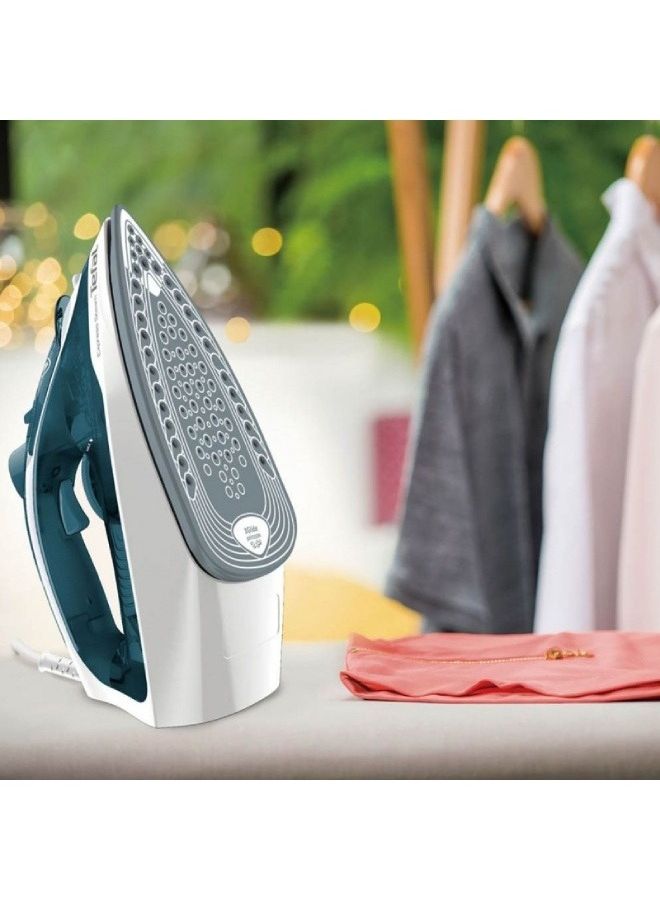 Tefal Express Steam 270 ml 2400 W FV2839 Blue And White - Image 4