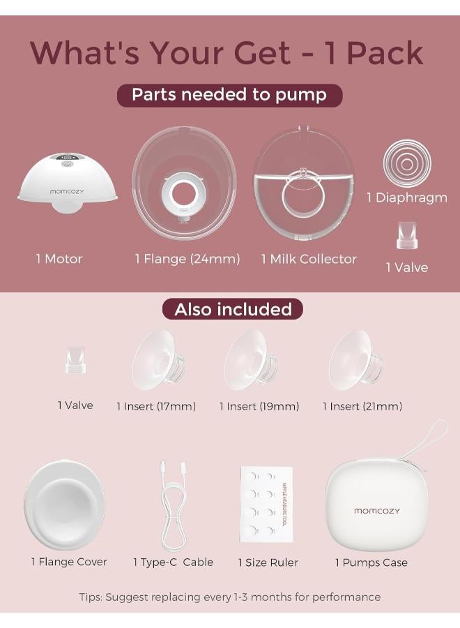 مام كوزي موموكوزي مضخة قوية يمكن ارتداؤها، اوضاع متعددة، راحة شخصية - Image 4