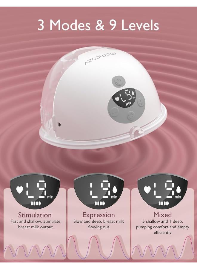 مام كوزي موموكوزي مضخة قوية يمكن ارتداؤها، اوضاع متعددة، راحة شخصية - Image 2