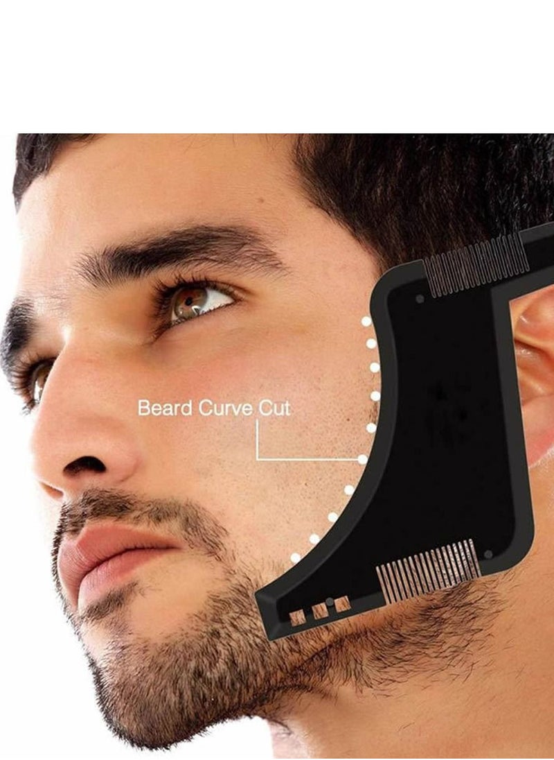 Al Aoyama - Beard Shaper & Beard Shaping Tool for Men, Beard Lineup Guide Template, Perfect for Styling and Edging - Image 1